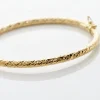 Marc Orian Bracelets Or|Bracelets Joncs > Bracelet Jonc Shiny Diamante Or Jaune