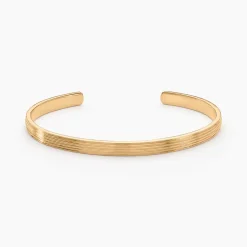 Bracelet Jonc Vintage Love Plaqué Or Jaune