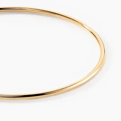Marc Orian Bracelets Or|Bracelets Homme > Bracelet Jonc Xylina Fil Rond Lisse Or Jaune