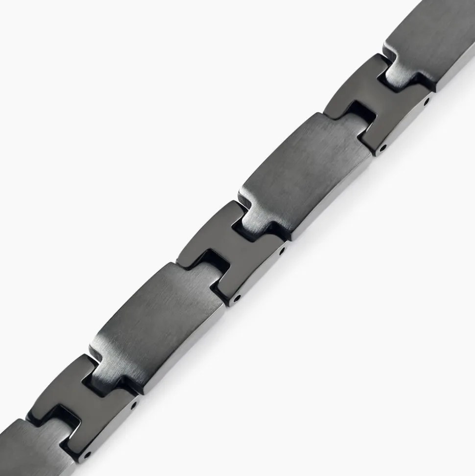 Bracelet Josua Acier Noir