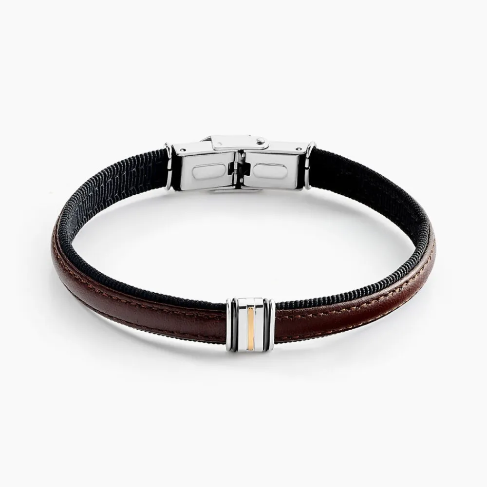 JOURDAN Bracelets Cuir|Bracelets Homme > Bracelet Acier