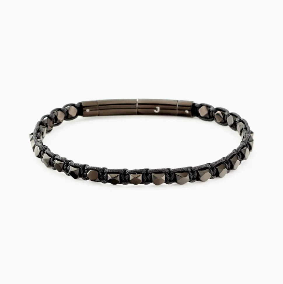 Bracelet Jourdan Acier Noir