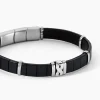 JOURDAN Bracelets Cuir|Bracelets Homme > Bracelet Chip Cuir Noir