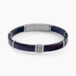 Bracelet Jourdan Colbert Cuir Marron