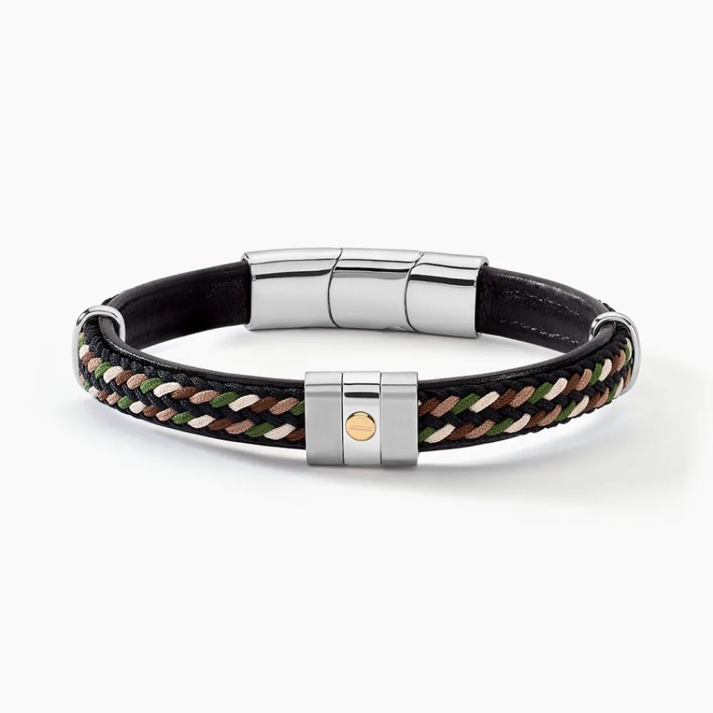 JOURDAN Bracelets Cuir|Bracelets Homme > Bracelet Cuir Multicolore