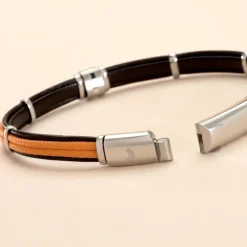 JOURDAN Bracelets Cuir|Bracelets Homme > Bracelet Cuir Noir