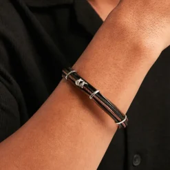 JOURDAN Bracelets Cuir|Bracelets Homme > Bracelet Daividh Cuir