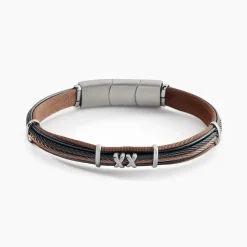 JOURDAN Bracelets Cuir|Bracelets Homme > Bracelet Daividh Cuir