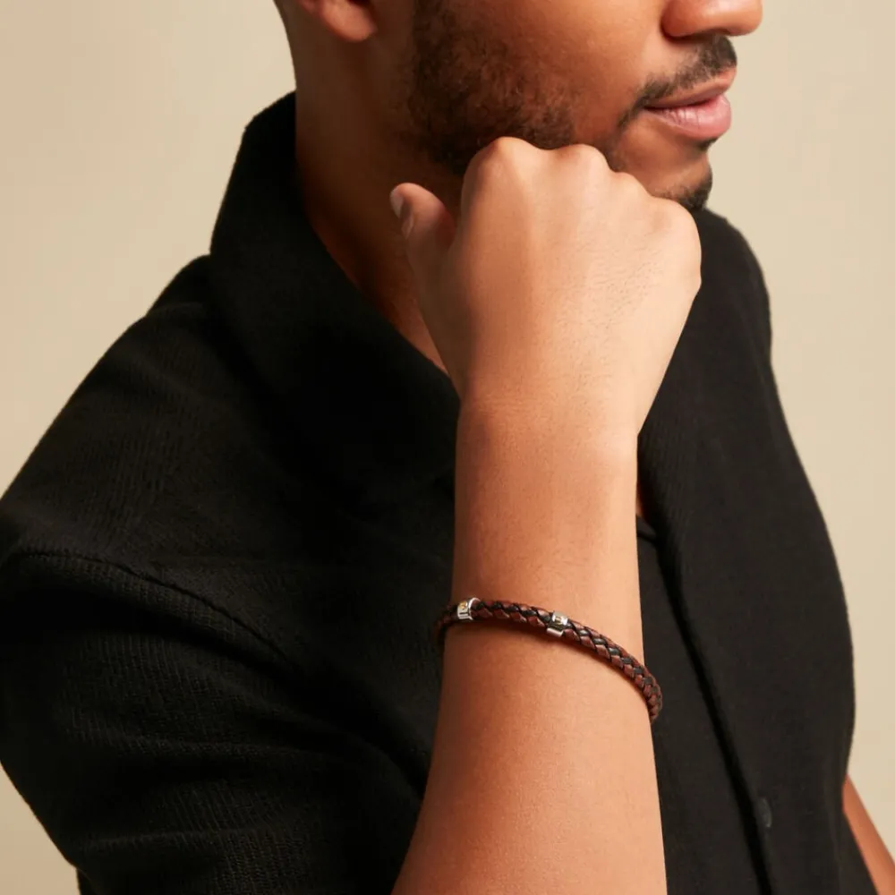 JOURDAN Bracelets Cuir|Bracelets Homme > Bracelet Dermot Cuir
