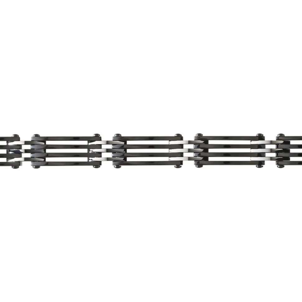 Bracelet Jourdan Homme Rio Acier Noir