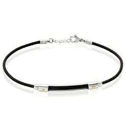 JOURDAN Bracelets Homme|Bracelets Acier Inoxydable > Bracelet Kameo Acier Bicolore