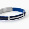 Bracelet Jourdan Otto Cuir Bleu