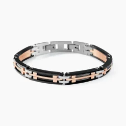 Bracelet Jourdan Priam Acier Bicolore