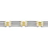 JOURDAN Bracelets Homme|Bracelets Acier Inoxydable > Bracelet Rio Acier Bicolore