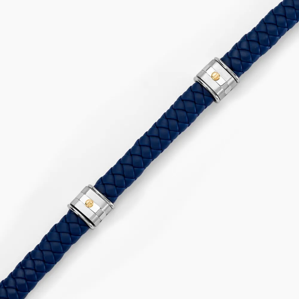 JOURDAN Bracelets Homme|Bracelets Acier Inoxydable > Bracelet Selimata Acier Bicolore
