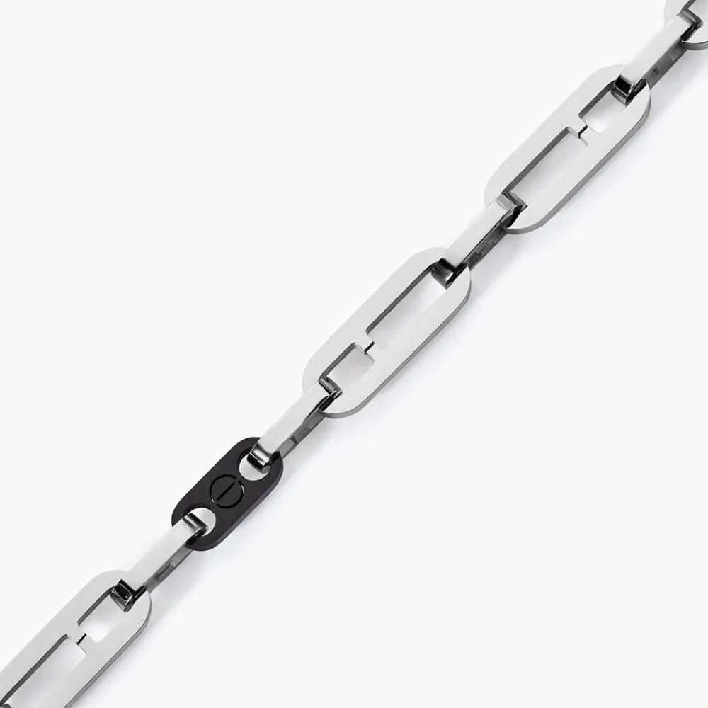 JOURDAN Bracelets Homme|Bracelets Acier Inoxydable > Bracelet Vilo Acier Argenté