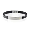 Bracelet Jourdan Vittorio Acier Blanc