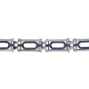 JOURDAN Bracelets Homme|Bracelets Acier Inoxydable > Bracelet Wild Acier Blanc Et Bleu