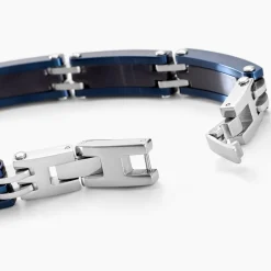 Bracelet Jourdan Zephir Acier Bleu