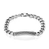 Marc Orian Bracelets Homme|Bracelets Acier Inoxydable > Bracelet Kaapo Acier Blanc
