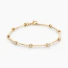Bracelet Kaelig Plaqué Or Jaune Oxyde De Zirconium