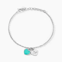 Marc Orian Bracelets Chaînes|Bracelets > Bracelet Kalliopea Argent Blanc