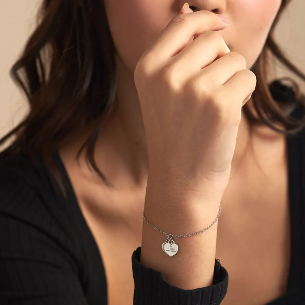 Marc Orian Bracelets Chaînes|Bracelets > Bracelet Kalliopea Argent Blanc