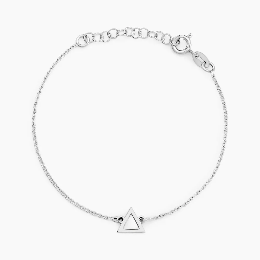 Marc Orian Bracelets|Bijoux Fantaisie > Bracelet Katie Argent Blanc