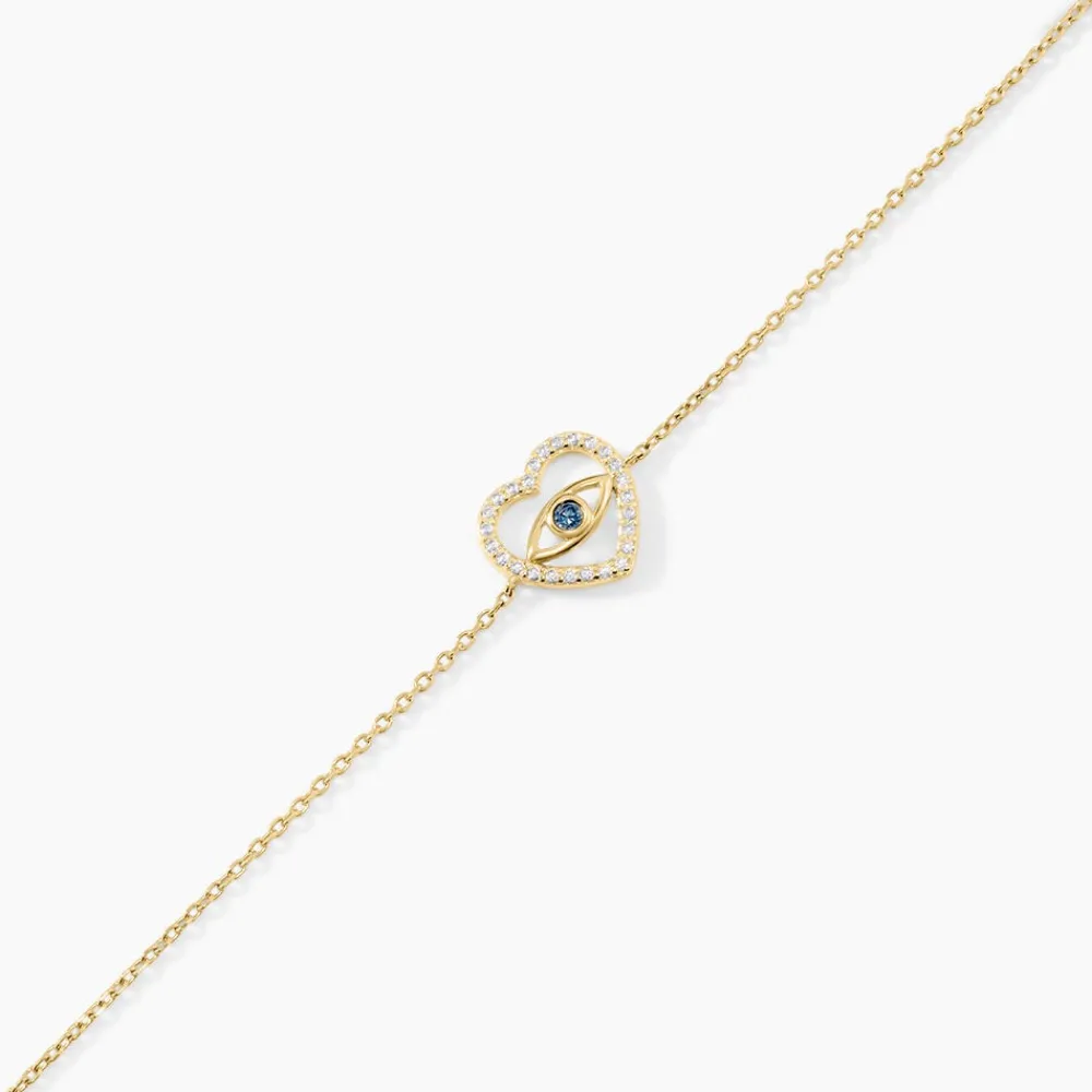 Marc Orian Bracelets Or|Anniversaire De Mariage > Bracelet Katriona Or Jaune Topaze Oxyde De Zirconium