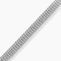 Marc Orian Bracelets|Bijoux Fantaisie > Bracelet Kelline Argent Blanc