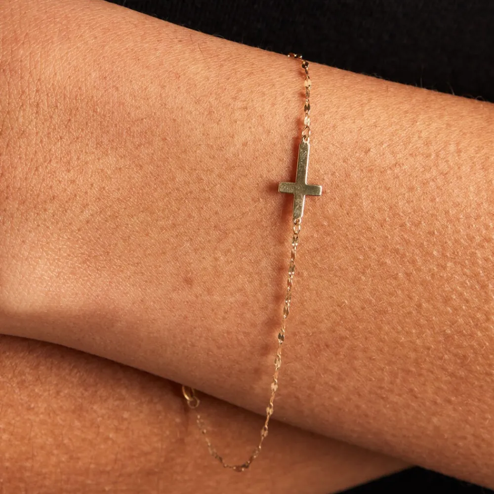 Marc Orian Bracelets Or|Bracelets Homme > Bracelet Kristof Or Jaune