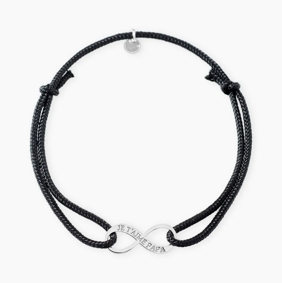 Bracelet Kwesi Argent Blanc