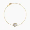 Marc Orian Bracelets Or|Bijoux Zirconium > Bracelet Lachina Or Bicolore Oxyde De Zirconium