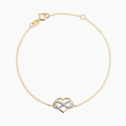 Marc Orian Bracelets Or|Bijoux Zirconium > Bracelet Lachina Or Bicolore Oxyde De Zirconium