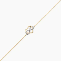 Marc Orian Bracelets Or|Bijoux Zirconium > Bracelet Lachina Or Bicolore Oxyde De Zirconium