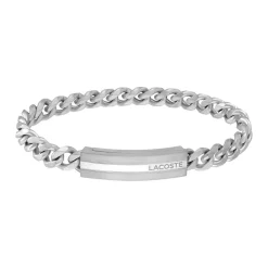 LACOSTE BIJOUX Bracelets Homme|Bracelets Acier Inoxydable > Bracelet Lacoste Adventurer Acier Blanc