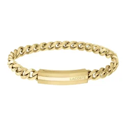 LACOSTE BIJOUX Bracelets Homme|Bracelets Acier Inoxydable > Bracelet Lacoste Adventurer Acier Jaune