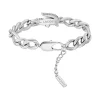LACOSTE BIJOUX Bracelets Homme|Bracelets Acier Inoxydable > Bracelet Lacoste Crocodile Acier Blanc