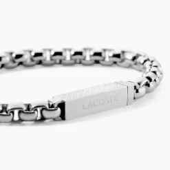 LACOSTE BIJOUX Bracelets Homme|Bracelets Acier Inoxydable > Bracelet Lacoste L'Essentiel Acier Blanc