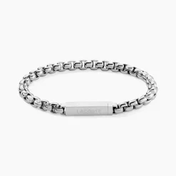LACOSTE BIJOUX Bracelets Homme|Bracelets Acier Inoxydable > Bracelet Lacoste L'Essentiel Acier Blanc