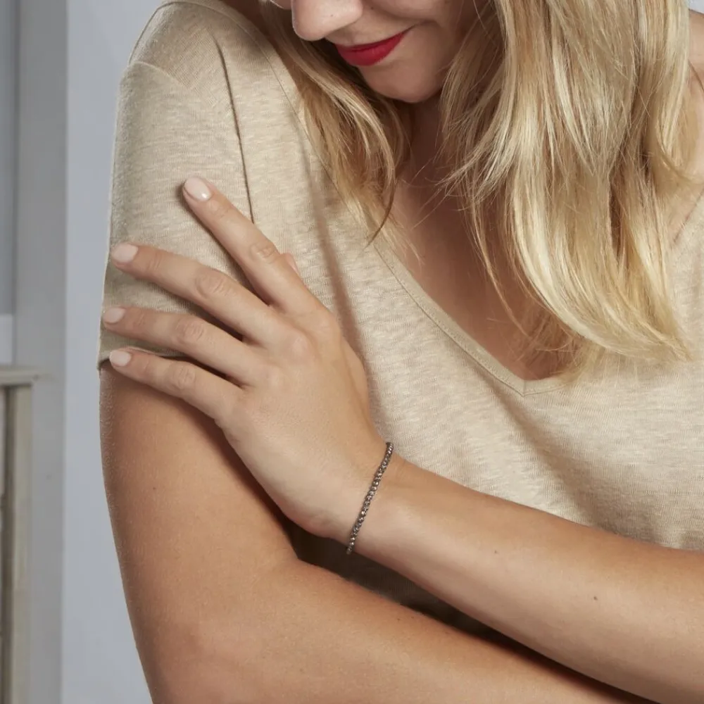 Marc Orian Bracelets|Idées Cadeaux Femme > Bracelet Lennah Argent Blanc