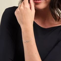 Marc Orian Bracelets|Bijoux Fantaisie > Bracelet Lirael Argent Blanc