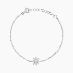 Marc Orian Bijoux Zirconium|Bracelets > Bracelet Lorraine De Zirconium argent blanc oxyde