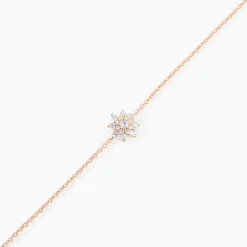 Bracelet Lorraine Argent Rose Oxyde De Zirconium