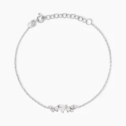 Marc Orian Bijoux Zirconium|Bracelets > Bracelet Lovella Argent Blanc Oxyde De Zirconium