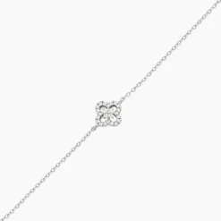 Bracelet Lubomila Argent Blanc Oxyde De Zirconium