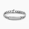 Marc Orian Bracelets Homme|Bracelets Acier Inoxydable > Bracelet Ludo Acier Blanc