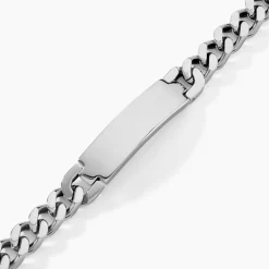 Marc Orian Bracelets Homme|Bracelets Acier Inoxydable > Bracelet Ludo Acier Blanc