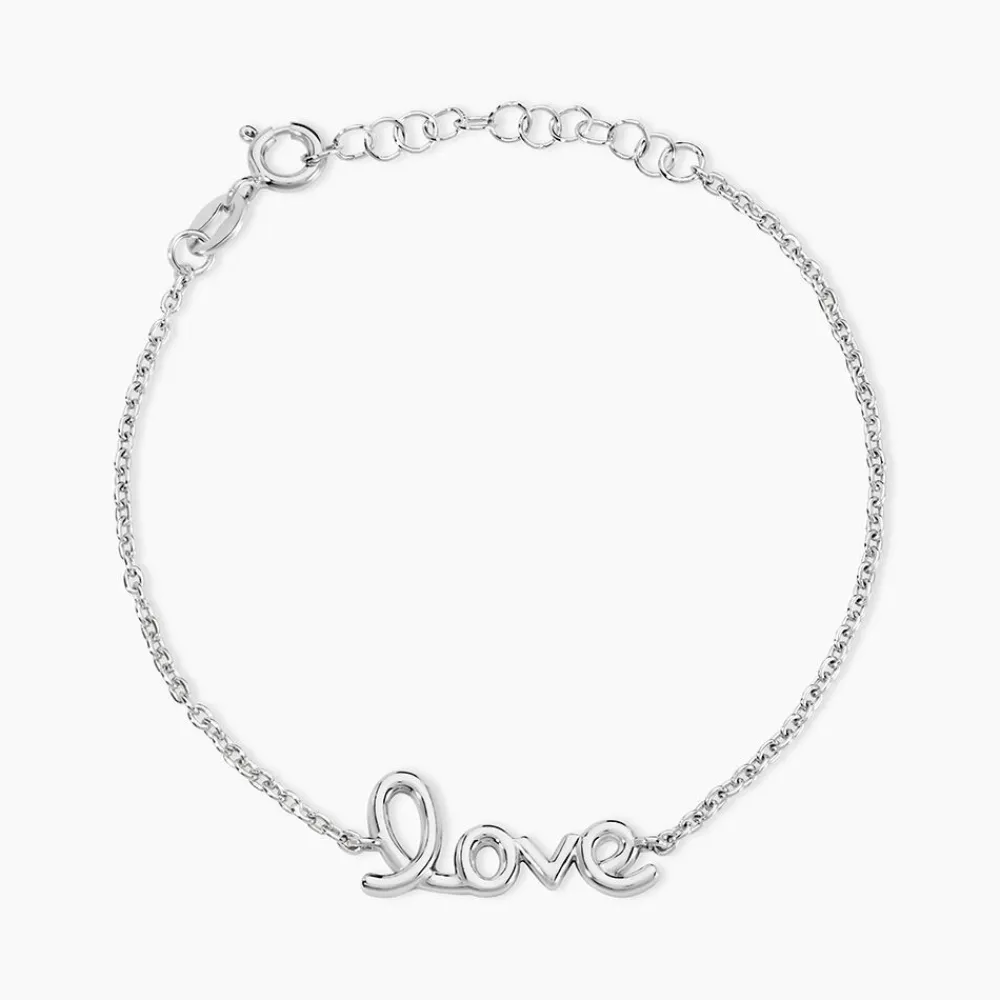 Marc Orian Bracelets|Bijoux Fantaisie > Bracelet Lydie Argent Blanc