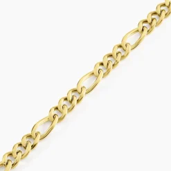 Marc Orian Bracelets Homme|Bracelets Acier Inoxydable > Bracelet Maille Acier Doré Virgil
